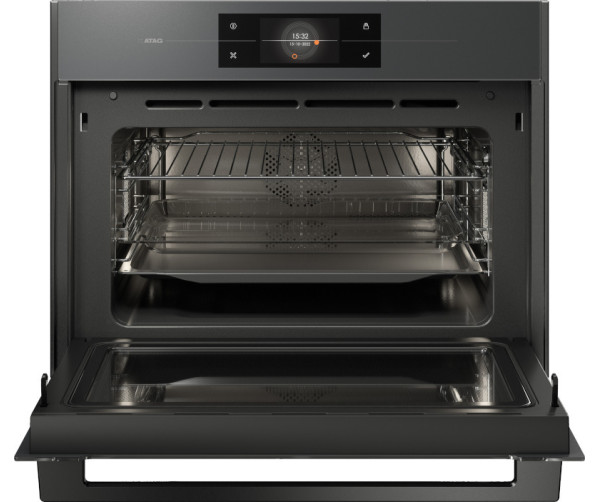 Atag CX4685M inbouw oven met magnetron functie - pearl grey