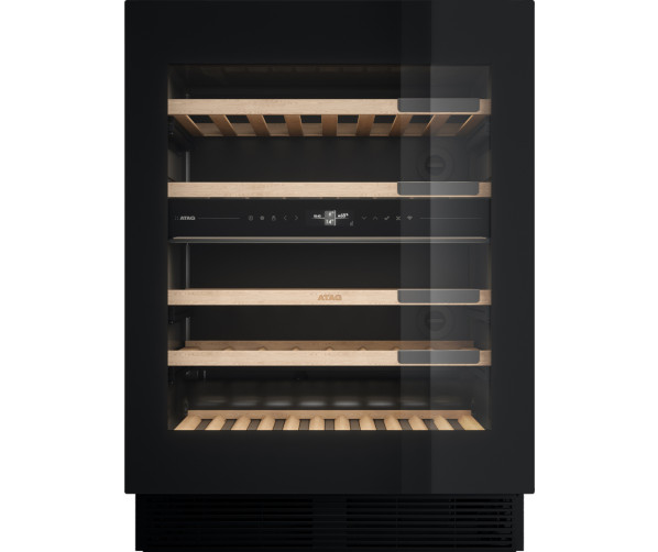 Atag KU8571K2C onderbouw wijnkoelkast - zwart met vensterglas