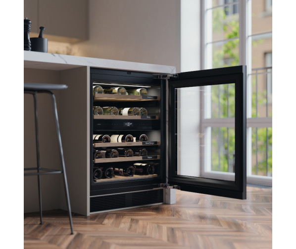 Atag KU8571K2C onderbouw wijnkoelkast - zwart met vensterglas