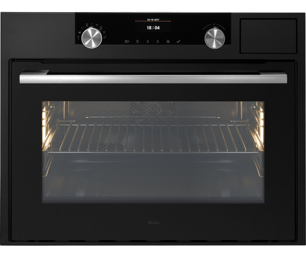 Atag CS4692C combi-stoomoven grafiet inbouw