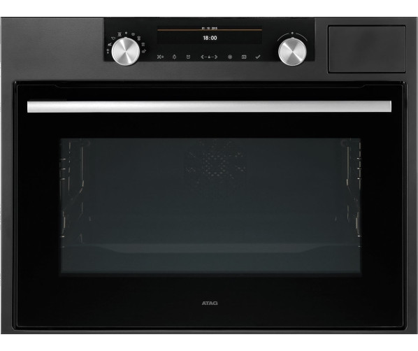 Atag CS4692D inbouw combi-stoomoven grafiet