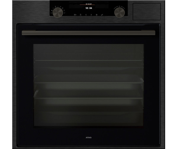Atag CS66121C inbouw combi-stoomoven - blacksteel