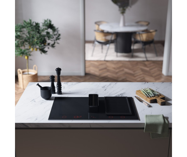 Atag HIDD28471SV Elevate - inbouw inductie kookplaat met afzuiging