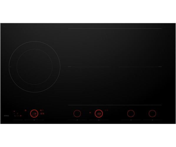 Atag HI29571SVL inductie kookplaat met Celsius Cooking - 90 cm