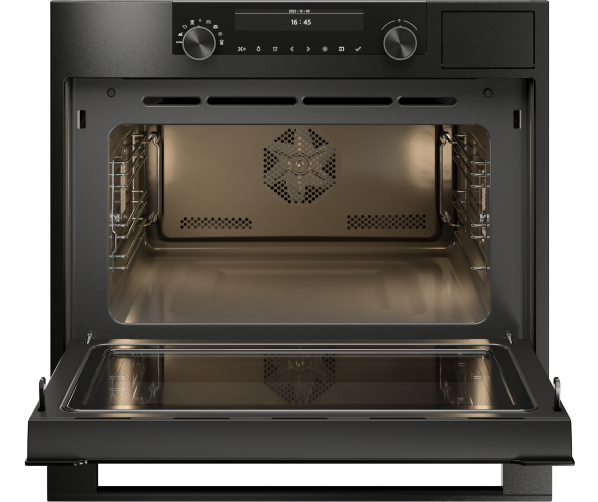 Atag CSX46121D inbouw combi-stoomoven met magnetron - blacksteel