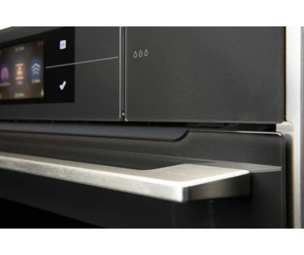 Atag CSX4674M inbouw zwart glas combi-stoomoven met magnetron