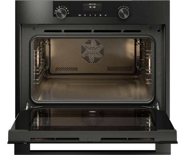 Atag OX46121C inbouw oven - nis 45 cm. - blacksteel
