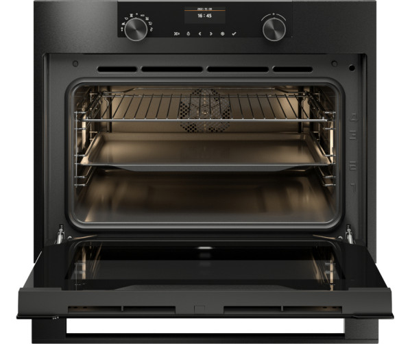 Atag OX46121C inbouw oven - nis 45 cm. - blacksteel