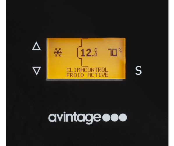 De DVA265PA+ heeft een display voor exacte instelling van de temperatuur
