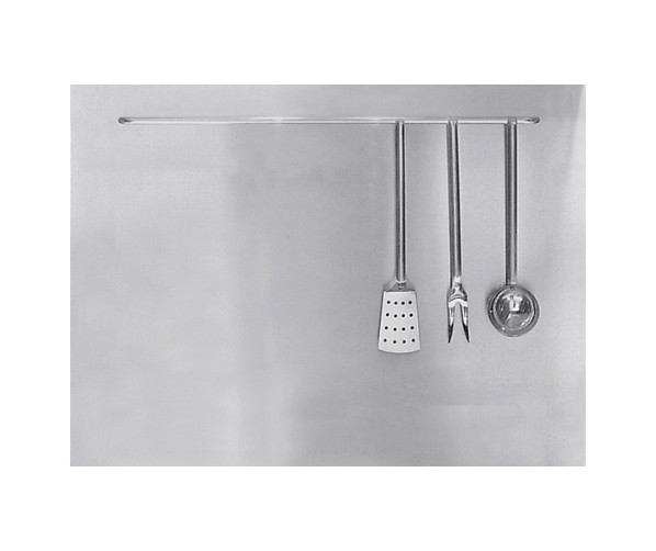 AWL80 - BORETTI achterwand met lepelstang - 80 breed