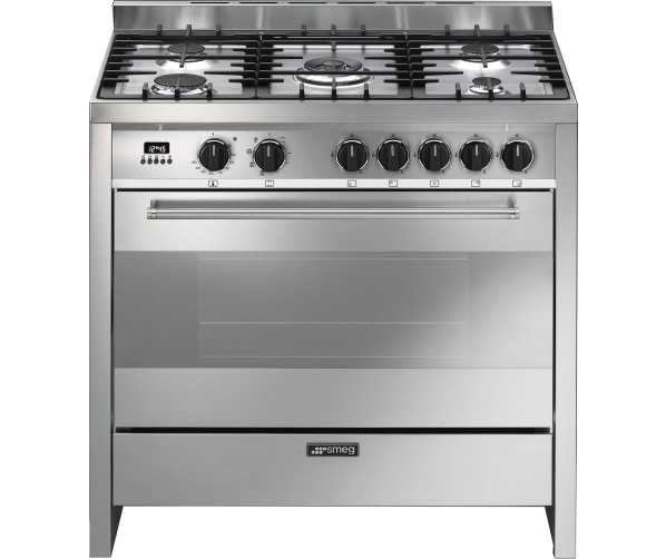 Smeg B91GMXNL fornuis semi-professioneel