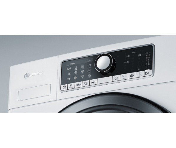 Het nieuwe bedieningspaneel van de Bauknecht WA TREND 8281 wasmachine