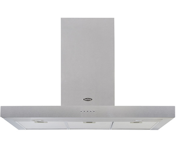Belling BEL COOKCENTRE 90 FLAT rvs wand afzuigkap