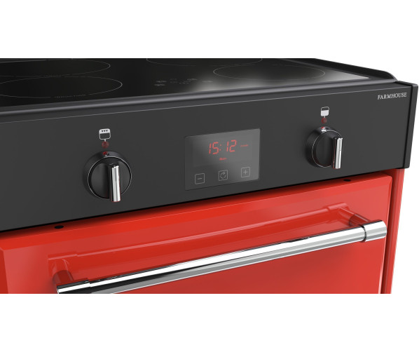Belling Cookcentre 60 Ei Rood - inductie fornuis - 60 cm