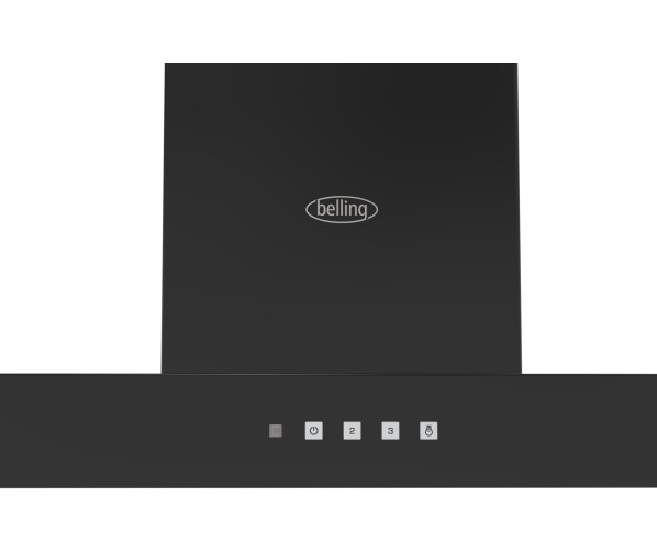 Belling Cookcentre Chim 100T zwarte wand afzuigkap 