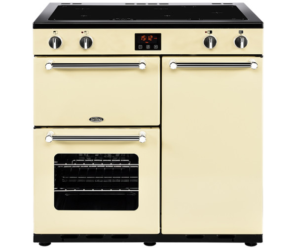 Belling KENSINGTON 90 EI CREME inductie fornuis - creme - 3 ovens
