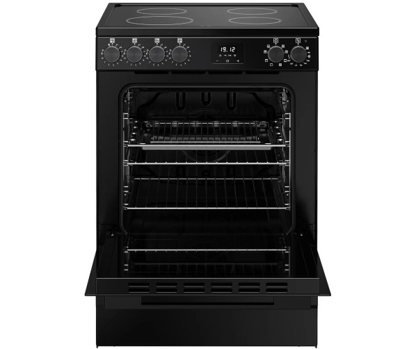 Belling VISION SINGLE 60 EI BLK fornuis - 60 cm breed