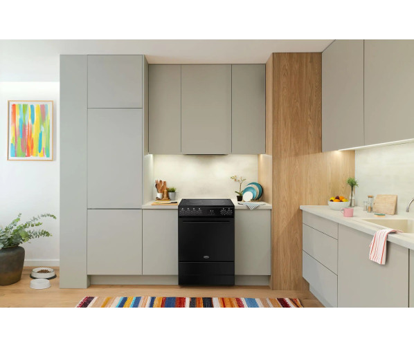 VISION SINGLE 60 EI BLK Belling fornuis - Inductie