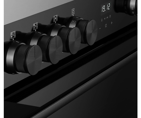 VISION SINGLE 90 DF BLK Belling fornuis - 90 cm breed