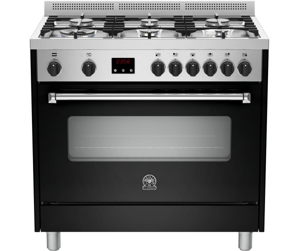 Bertazzoni AMS96L61BNE gas fornuis - zwart
