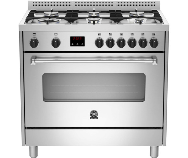 Bertazzoni AMS96L61BX gas fornuis - roestvrijstaal