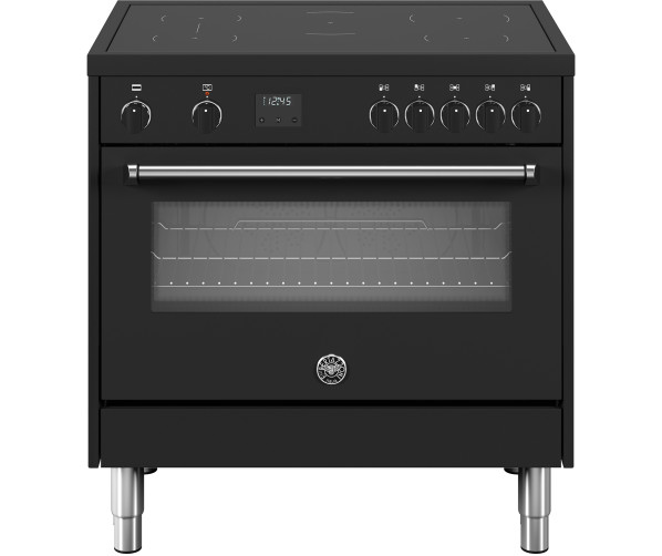 Bertazzoni MPL95I1ENNC inductie fornuis - all black
