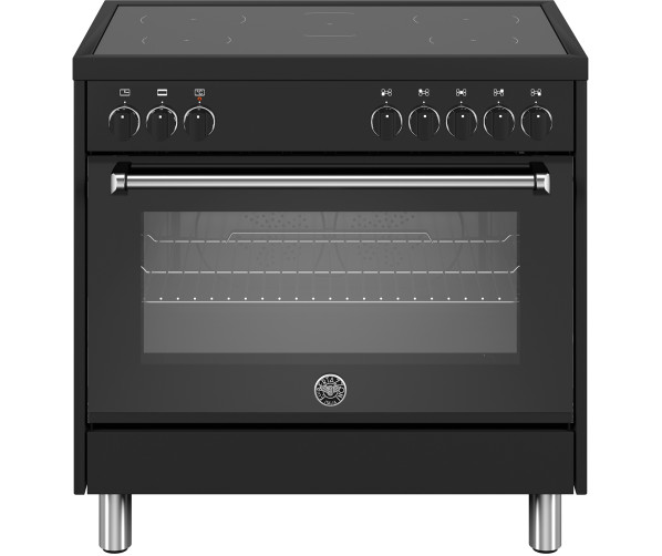 Bertazzoni MPL95I1ENNE inductie fornuis - zwart