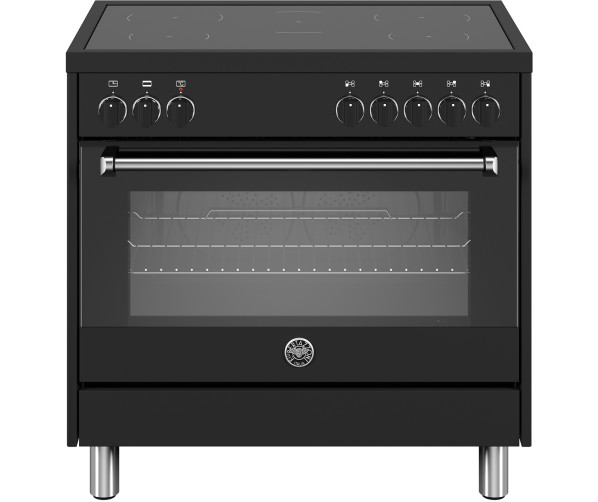 Bertazzoni MPL95I1ENNP inductie fornuis - zwart