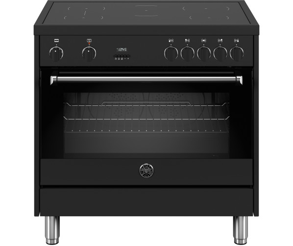 Bertazzoni MPL95I1ENNV inductiefornuis 90 cm zwart met 5 kookzones