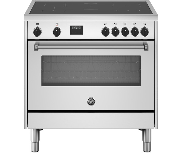 Bertazzoni MPL95I1EXC inductie fornuis - rvs