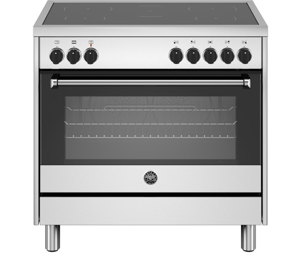 Bertazzoni MPL95I1EXP inductie fornuis - rvs