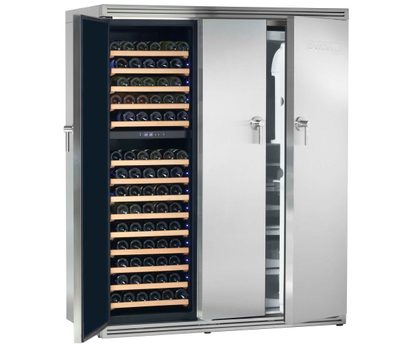 Boretti CANTABBINGK inbouw side-by-side koelkast