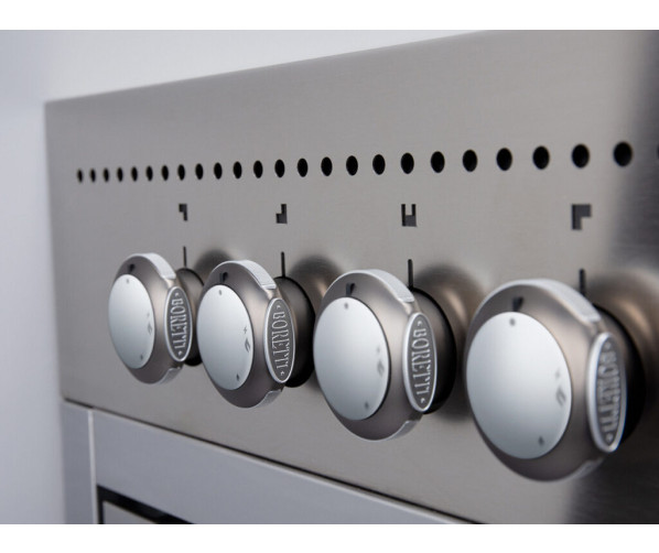 Boretti CRI915IX inductie fornuis - Carrara - rvs