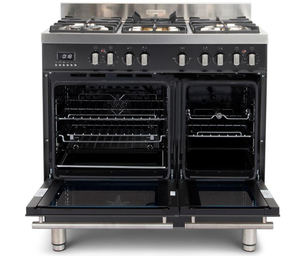 De Milano MFBG902AN heeft twee ovens, beide voorzien van een energieklasse B label