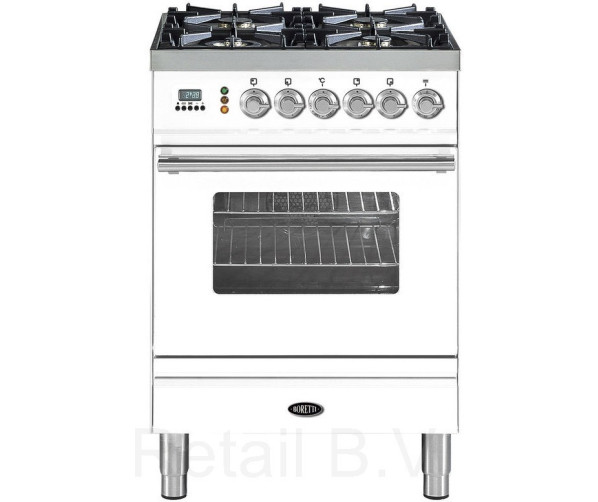 Boretti VP64WT G wit fornuis
