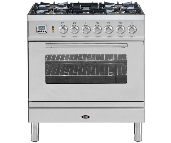 Boretti VP83IX rvs fornuis