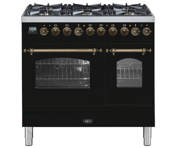 Boretti VPNO946ZW zwart fornuis