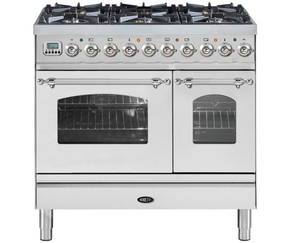 Boretti VPNR946IX rvs fornuis