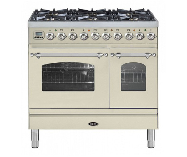 Boretti VPNR946OW oud wit fornuis