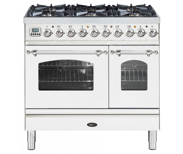 Boretti VPNR946WT wit fornuis