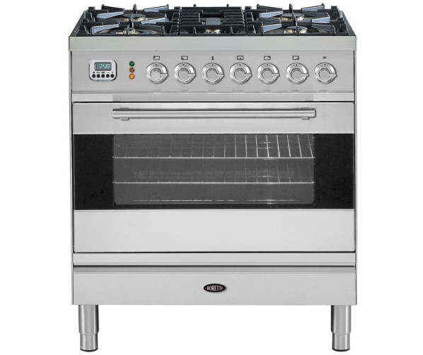 Boretti VPS83IX rvs fornuis