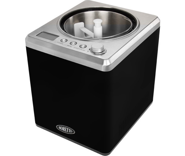 Boretti B100 Gelatiera ijsmachine - zwart