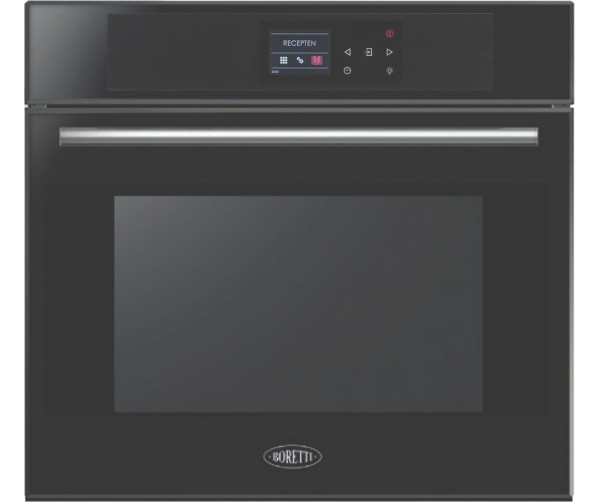 Boretti BPZN60AN inbouw oven - antraciet