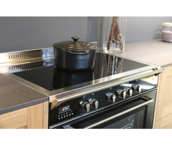 Boretti CFBI901ZW inductie fornuis - zwart