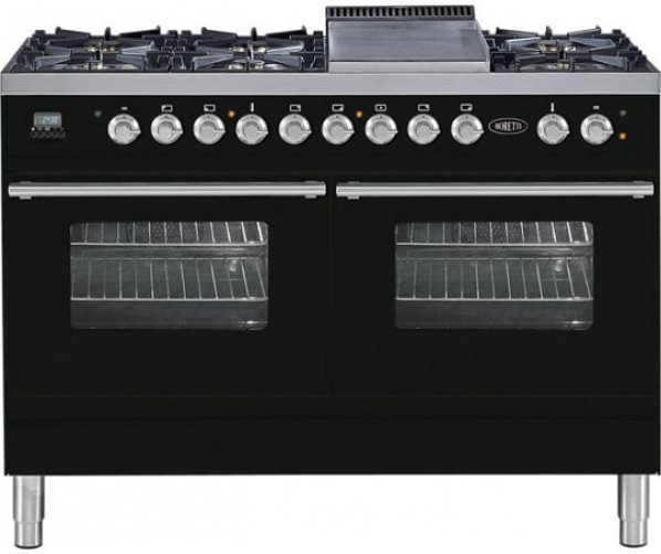 Boretti VFP1202ZW fornuis zwart