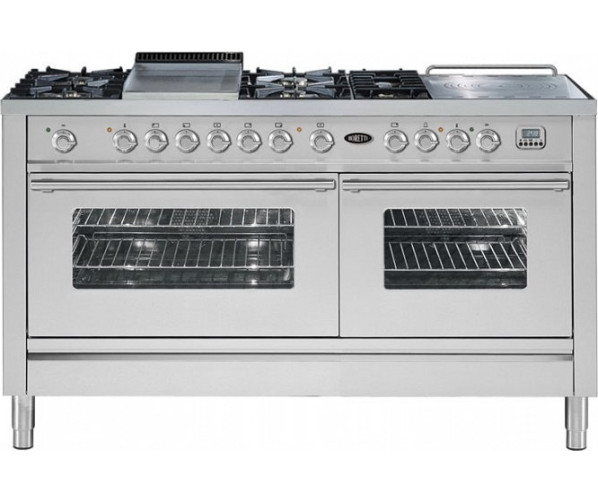 Boretti VFP150SIX fornuis roestvrijstaal