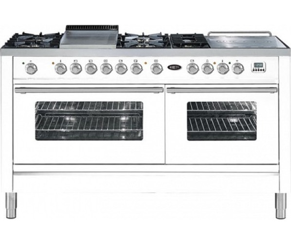 Boretti VFP150SWT fornuis wit