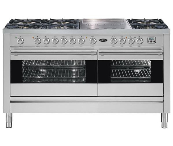 Boretti VPS150SIX fornuis roestvrijstaal