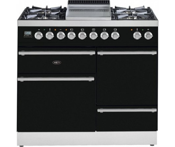 Boretti VXF104ZW fornuis zwart