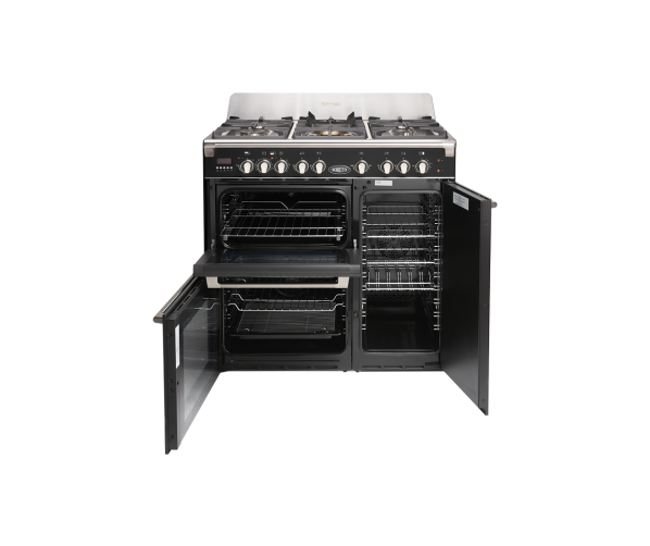 Foto van de Boretti CFBG903ZW met geopende ovens